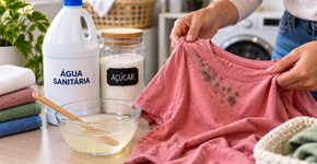 Misturar água sanitária com açucar pode resolver um problema comum das donas de casa