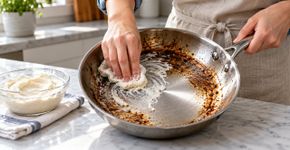 Vinagre branco, sal e farinha: o truque para limpar panelas e frigideiras; por que é tão eficaz e como usá-lo para dar brilho aos seus utensílios de cozinha