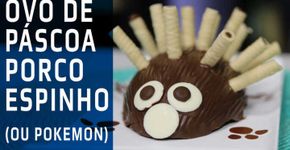 Ovo porco espinho: diferente, recheado barato e delicioso