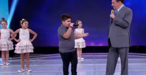Raul Gil deixa menino irritado e ele dá uma lição no apresentador