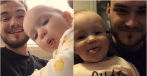 Bebê faz beatbox com o tio e é a coisa mais fofa