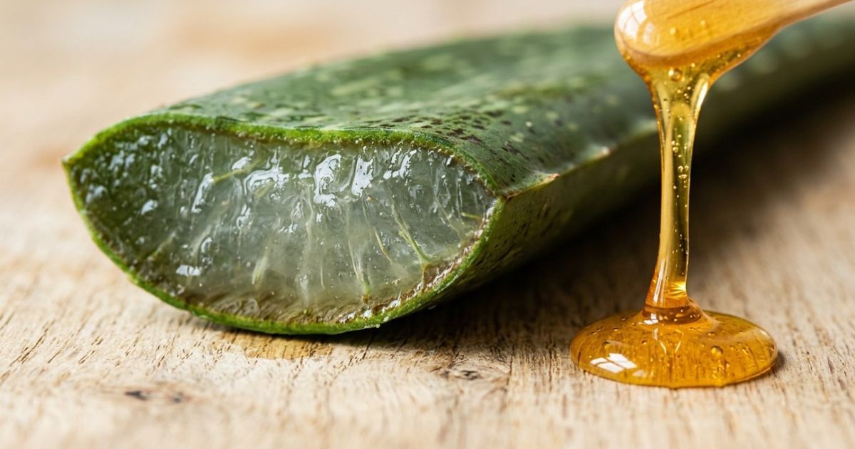 Como fazer um sérum facial com babosa e mel para suavizar manchas escuras e deixar a pele hidratada e uniforme