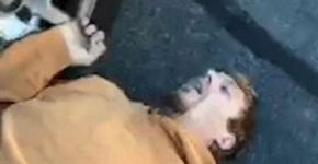 Entre a vida e a morte, homem é filmado tendo overdose de heroína