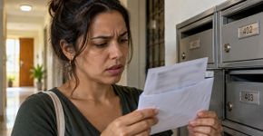 Moradora percebe que as contas do antigo inquilino continuam chegando ao apartamento, abre uma por engano e descobre que existe uma cobrança ligada ao endereço que ela não reconhece