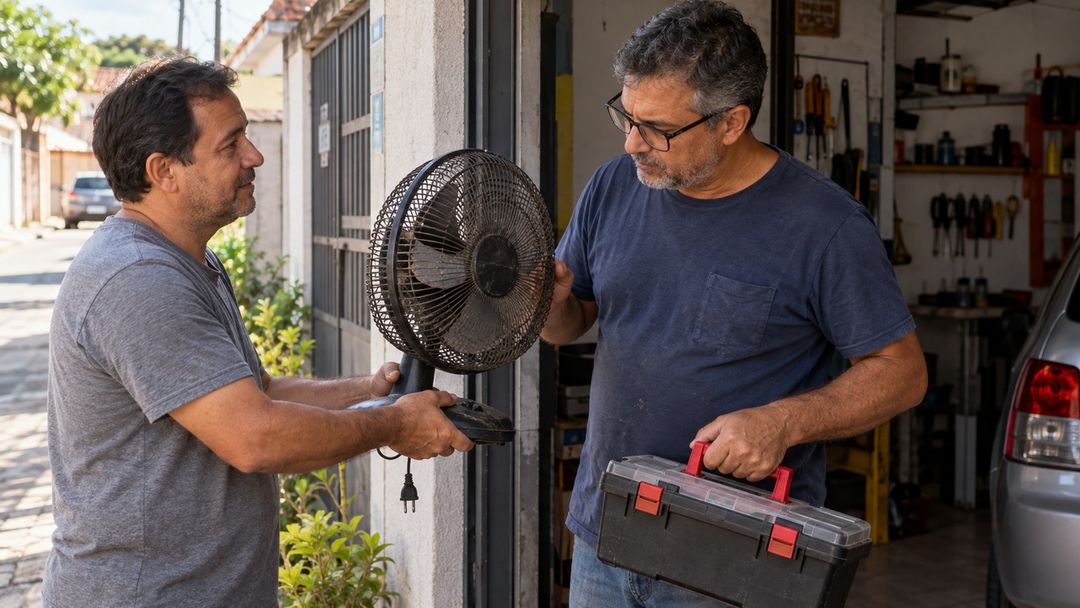 Pequenos reparos realizados na garagem começam a atrair novos clientes.