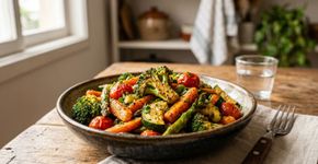 Por que recomendam adicionar manteiga à panela para refogar legumes e qual a sua finalidade?