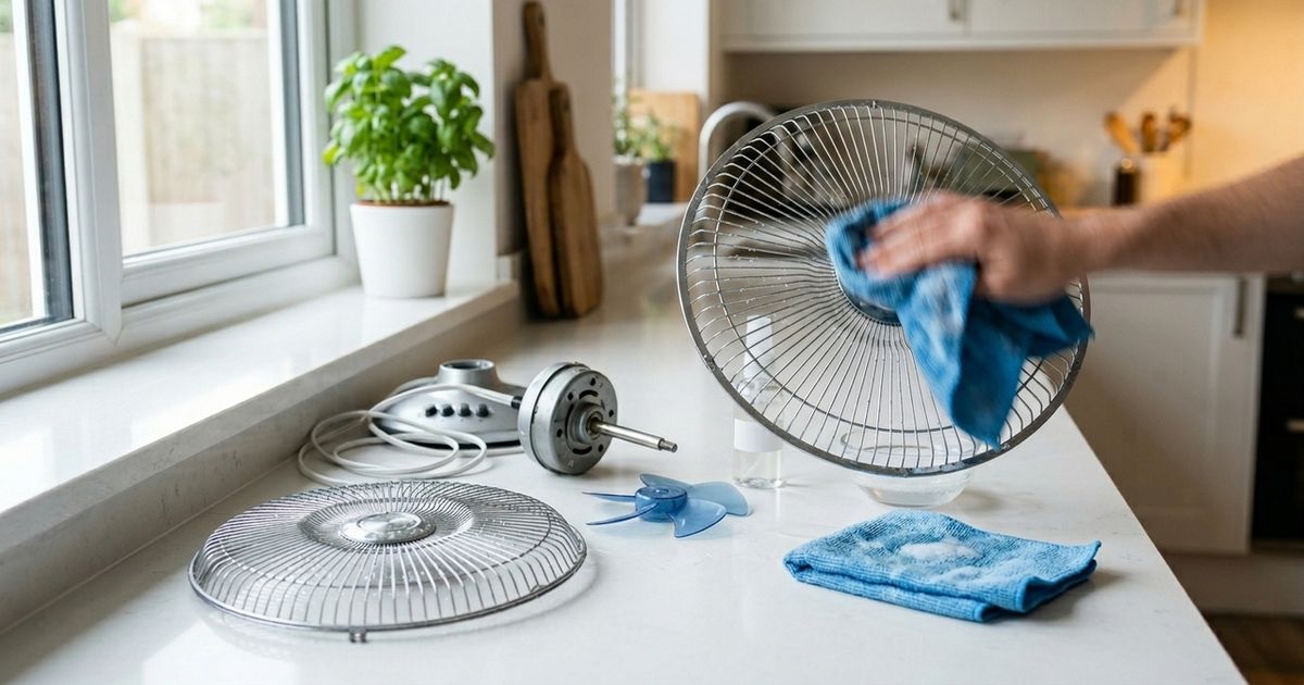 A limpeza rápida de junho que deixa o ventilador mais forte antes dos dias de calor