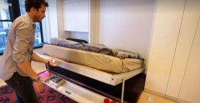 Designer reiventa espaços num pequeno apartamento