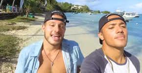 Dupla gringa faz versão em inglês do hit ‘Deu Onda’