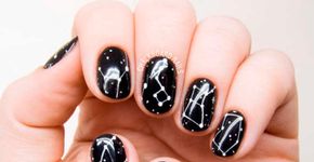 Inspire-se nestas unhas de constelações
