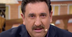 Ratinho se comove ao falar na TV sobre caso de câncer em sua família
