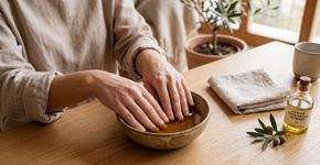 Como usar azeite morno nas unhas para melhorar o aspecto ressecado em poucos minutos