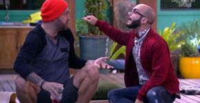 BBB 18: Mahmoud briga aos berros com Caruso após Paredão