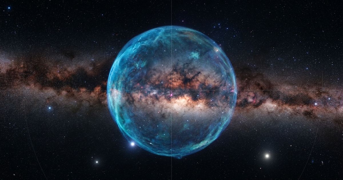 Uma estrutura gigante assombrou as imagens da Via Láctea por 40 anos. Cientistas finalmente sabem o que é