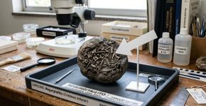 Geólogo encontra sob o Mar do Norte vômito fossilizado do Jurássico com conchas e restos semelhantes a lulas; plesiossauros de pescoço longo podem ter produzido o raro regurgitalito