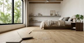 Adeus, piso laminado no quarto: a nova opção mais silenciosa, fácil de instalar e que não estufa com umidade
