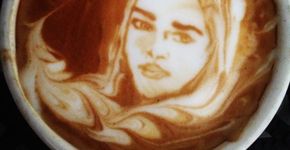 Conheça a arte feita no café por Michael Breach