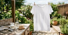 Como clarear roupas brancas naturalmente sem água sanitária