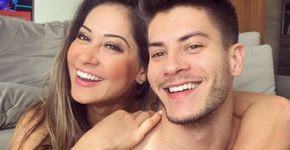 Mayra Cardi mostrar barriguinha minúscula aos 4 meses de gravidez