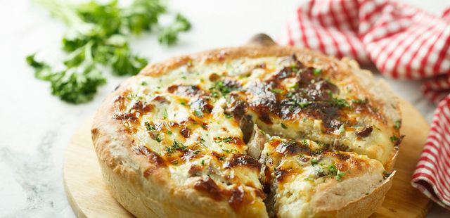 O segredo da torta de cogumelos perfeita está aqui; aprenda agora