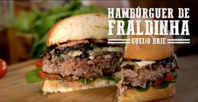 Aprenda a fazer um suculento Hambúrguer de Fraldinha
