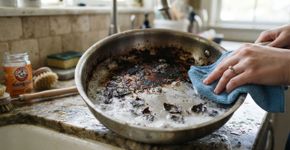 Pare de usar vinagre e palha de aço para limpar a panela de inox queimada: especialistas em limpeza afirmam que com um único produto, o bicarbonato de sódio, funciona melhor
