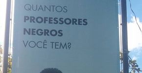 Campanha #naoecoincidencia questiona ausência de professores negros nas universidades