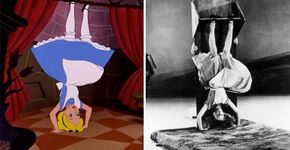 Quando Walt Disney estava usando uma jovem atriz para criar Alice no país das maravilhas