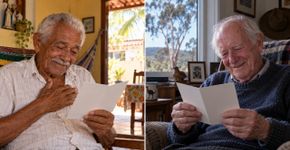 Brasileiro completa 114 anos e troca mensagens de aniversário com australiano de 113, formando uma amizade entre os dois homens mais velhos do mundo