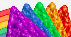 Doritos lança edição colorida em apoio à causa LGBT