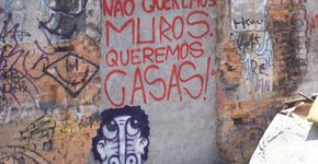 Moradores se unem pela “Derrubada do Muro da Vergonha” na Favela do Moinho