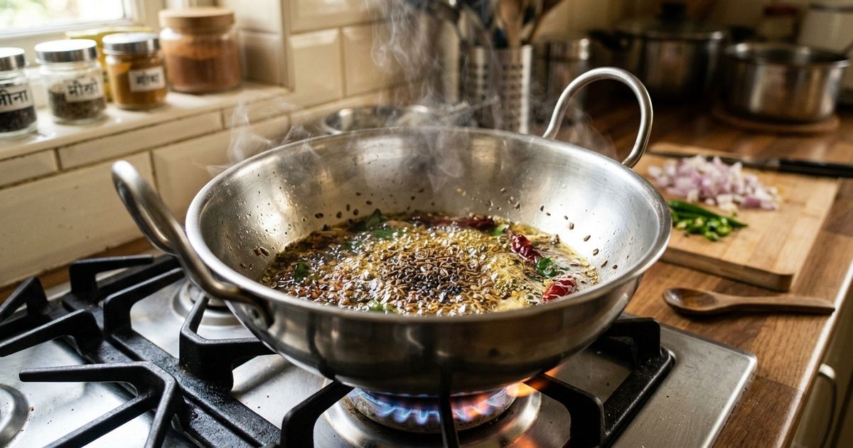 Os chefs indianos concordam: “Para que o curry fique perfeito, é preciso tostar as especiarias no óleo quente antes de adicionar qualquer líquido”