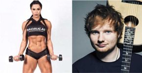 Berro! Compararam o cachorro da Gracyanne com o Ed Sheeran