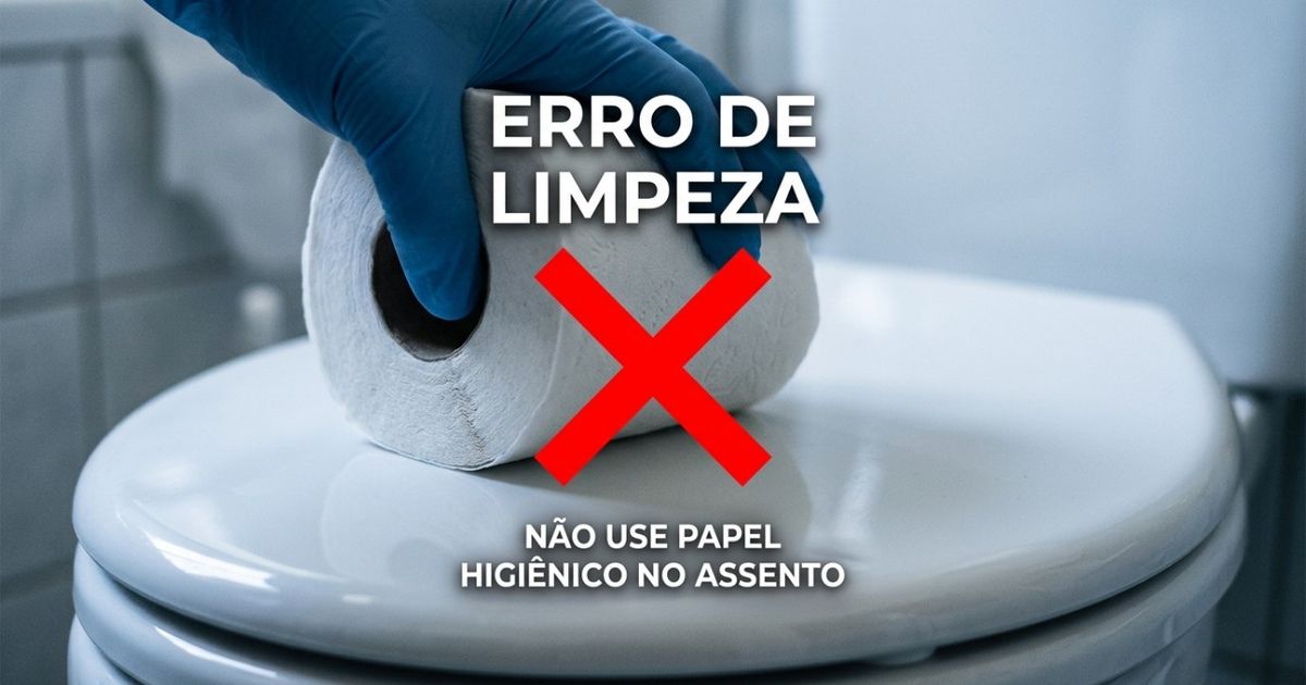Muitos brasileiros ainda não sabem por que evitar limpar o assento do vaso sanitário usando papel higiênico