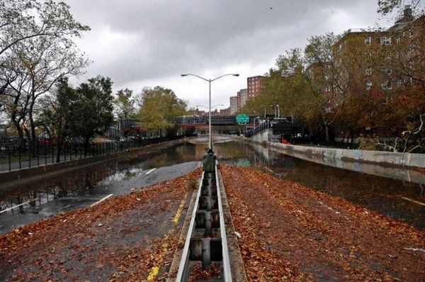 E furacões, como o Sandy, que atingiu Nova York.