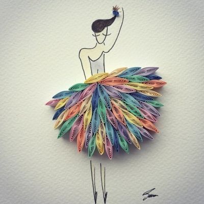 Mulher largou o emprego para se dedicar a arte (Reprodução/Instagram) 