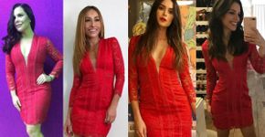 Famosas publicam foto com o mesmo vestido e o motivo é incrível