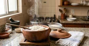 Eu não cozinho mais arroz: descobri um jeito mais fácil que não precisa de fogão e os grãos ficam soltinhos, como os de restaurante
