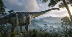 Fósseis na Alemanha revelam herbívoro gigante com pescoço mais longo já visto na Europa