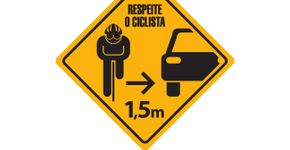Capacete para ciclistas emite vibrações quando carros aproximam-se demais