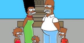 Artista cria ‘Simpsons negros’ contra racismo nos EUA