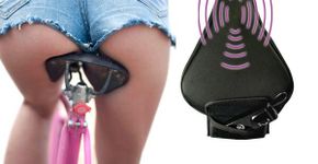 Bicicleta com vibrador