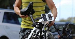 Bike híbrida roda 48 km e pode ser dobrada em 20 segundos