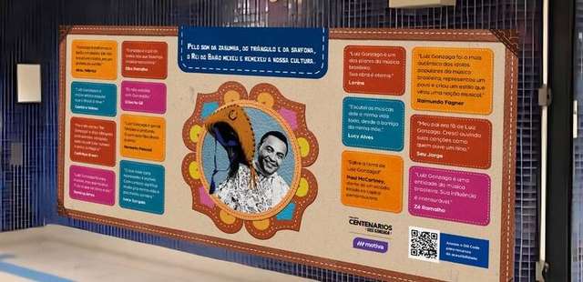 Exposição imersiva ‘Luiz Gonzaga – Projeto Centenários’