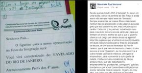 ‘Como se veste uma criança de favelado do Rio?’, questiona pai
