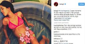 Bela Gil relembra parto: ‘fui levada por uma onda de instinto’
