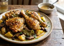 Featured side: Dani García, chef: “O frango ao alho mais saboroso é feito com 2 batatas, uma folha de louro e um punhado de cogumelos.”