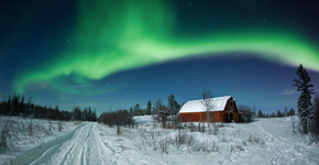 Fotógrafo faz imagens surpreendentes do subártico canadense