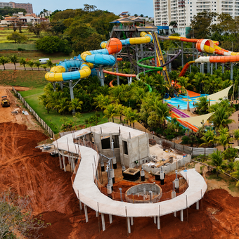 Featured mobile: Termas dos Laranjais terá montanha-russa aquática infantil