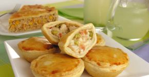 Empadinha de palmito cremosa: aprenda a fazer uma receita rápida e saborosa para o lanche da tarde